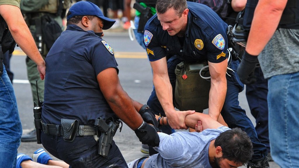 Rassismus in den USA: Festnahmen nach Gewalt bei neuen Protesten