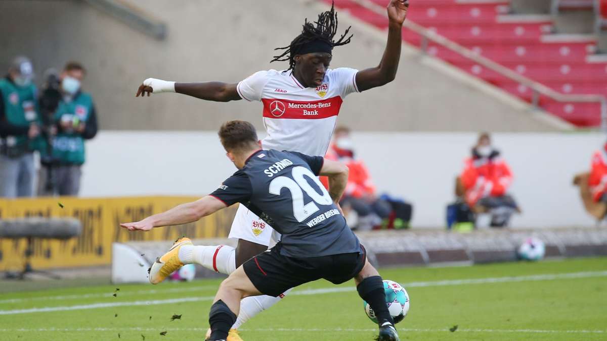 Einzelkritik zum VfB Stuttgart: Der VfB erzwingt mit Bremer Hilfe das Glück