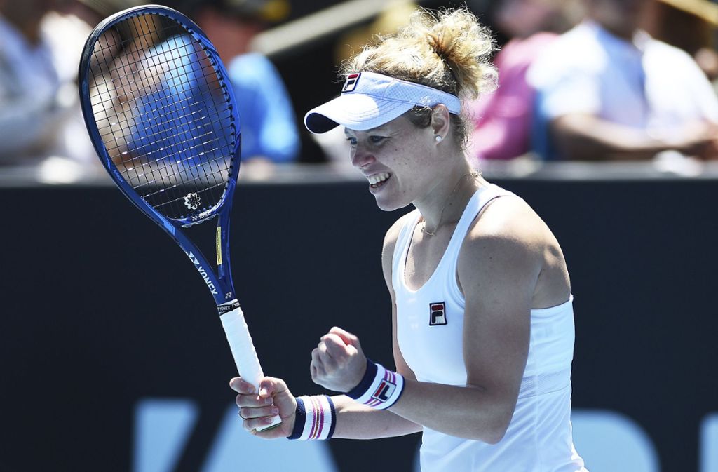Die Metzingerin Laura Siegemund triumphiert beim WTA-Turnier in Auckland. Foto: AP/Chris Symes