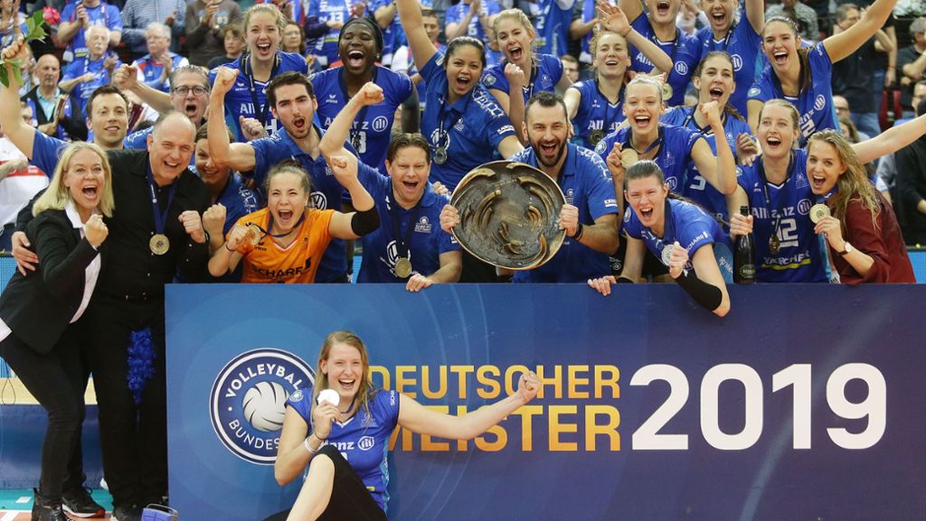  Der sportliche Erfolg stimmt bei Allianz MTV Stuttgart, die finanzielle Basis auch – nur ein paar Altlasten trüben die Bilanz des neuen deutschen Volleyball-Meisters. 