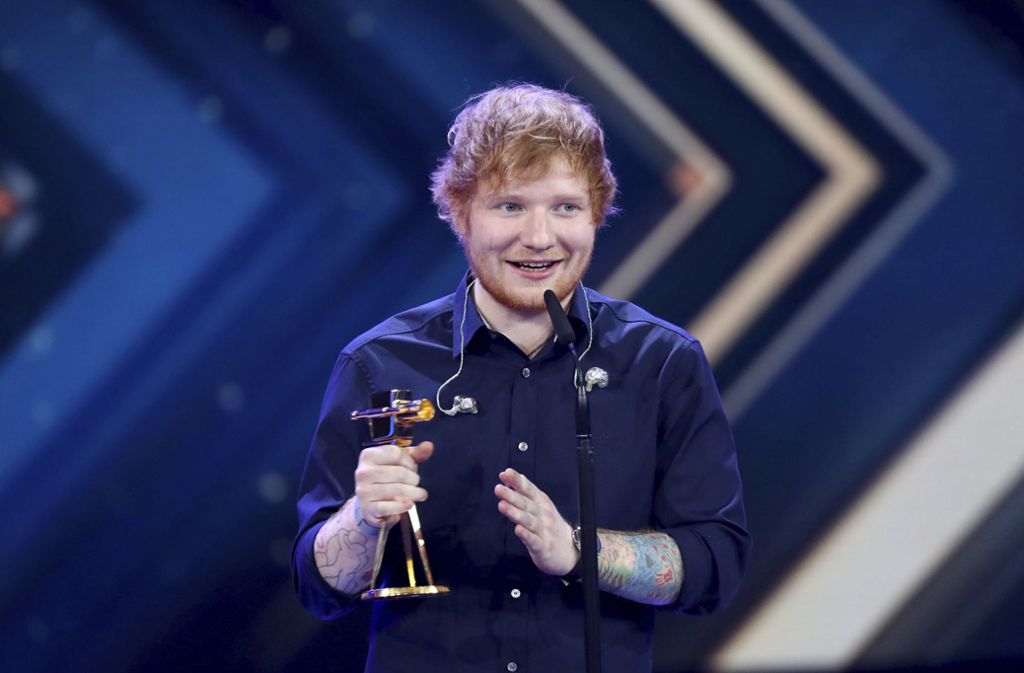 Sheeran staubte kürzlich eine Goldene Kamera in der Kategorie „Beste Musik International“ ab.