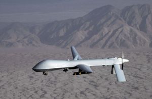 Eine US-Drohne. Theoretisch wäre der Einsatz künstlicher Intelligenz zur Steuerung hier möglich. (Symbolbild) Foto: US AIR FORCE
