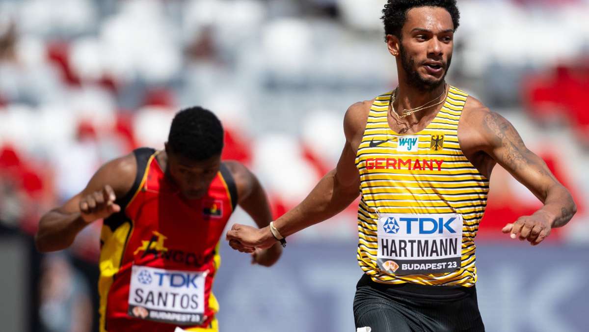 Leichtathletik-WM: 200-Meter-Sprinter Joshua Hartmann ist schon raus