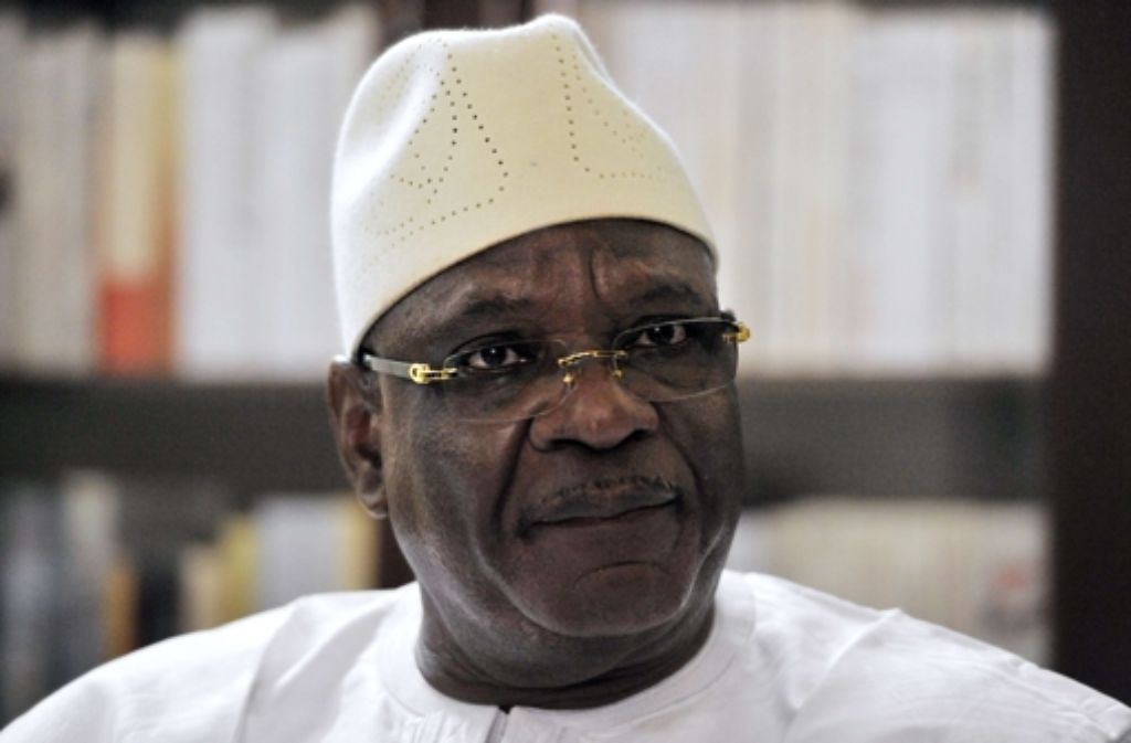 Ibrahim Boubacar  Keïta  ist der Wahlsieger in Mali. Foto: AFP