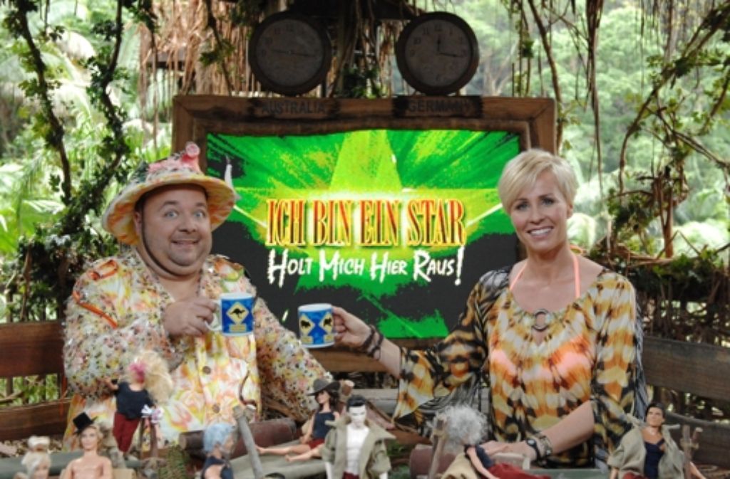 Schrille Kostüme und schräge Witze: Zuletzt moderierte Dirk Bach gemeinsam mit Sonja Zietlow die RTL-Dschungelshow „Ich bin ein Star - Holt mich hier raus!“.