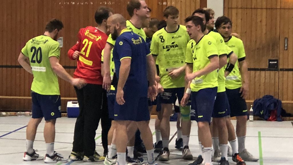 Handball in Leonberg: Leonberg hat  es nicht mehr  in  eigener Hand
