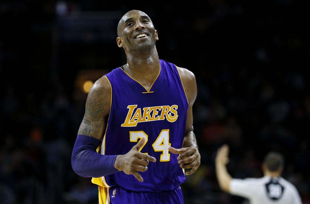 5 NBA-Titel gewann Bryant mit den Los Angeles Lakers