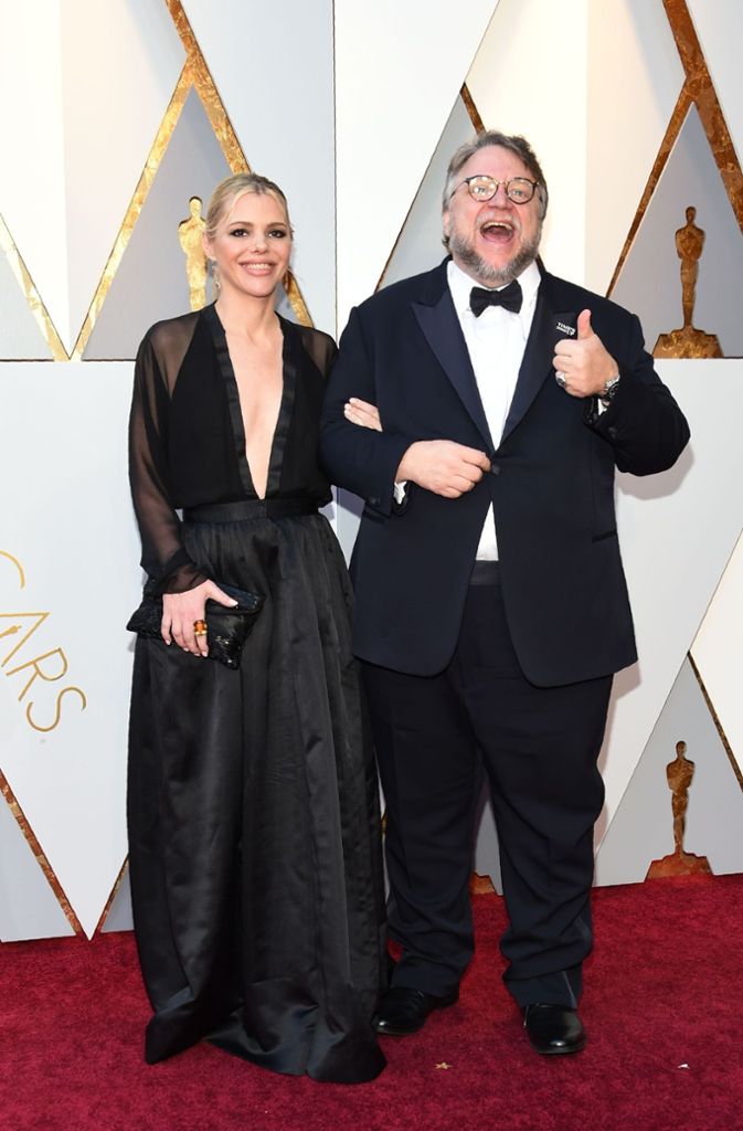 Drehbuchautorin Kim Morgan und der Regisseur Guillermo del Toro.