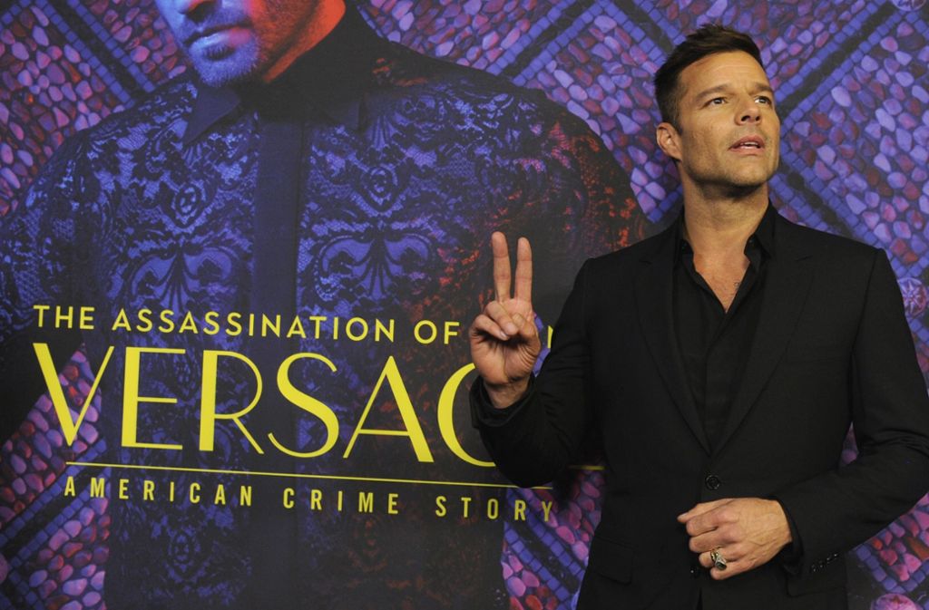 Vom Popsänger zum Schauspieler: Ricky Martin mimt Versaces’ langjährigen Lebensgefährten Antonio D’Amico.