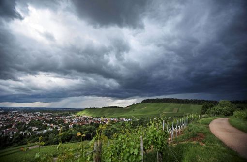 Gewitterstimmung über den Weinbergen: Die EU sorgt für dunkle Wolken. Foto: /Gottfried Stoppel