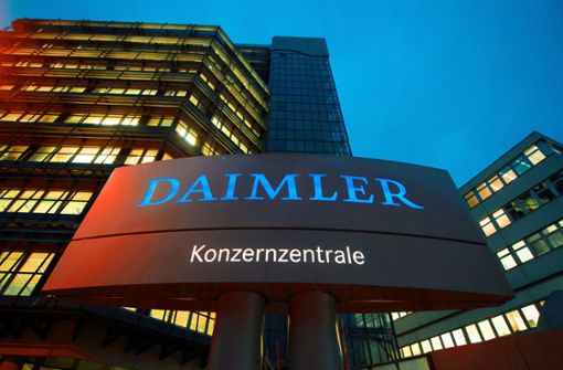 Rund 17 000 Mitarbeiter zählen  zur Konzernzentrale von  Daimler. Foto: dpa