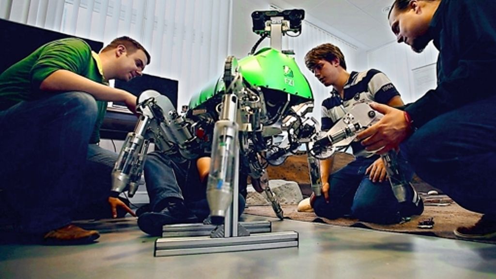 Robotik: Lauron ist der einzige Laufroboter