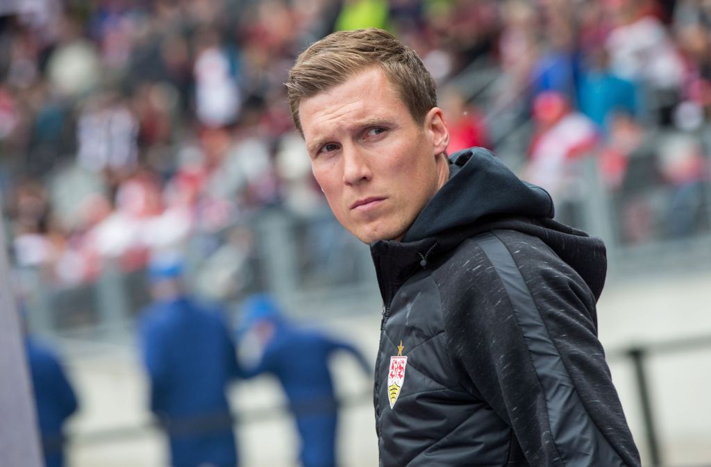 VfB-Trainer-Hannes Wolf hat seinen Kader für das Aue-Spiel bekanntgegeben. (Archivbild)