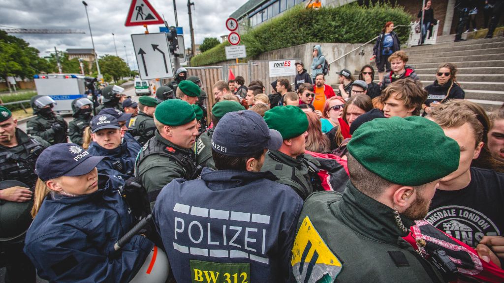 Stuttgart: Proteste begleiten Demo für alle