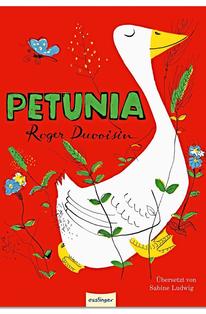 Neuentdeckung des Verlags: Die Gans „Petunia“, erstmals erschienen 1950 in den USA.