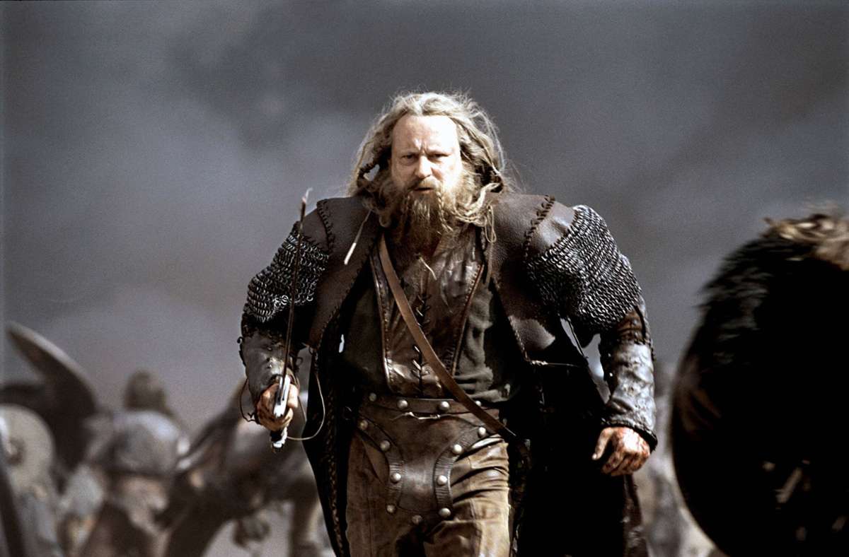 Stellan Skarsgård als Angelsachse Cerdic in „King Arthur“ (2004)