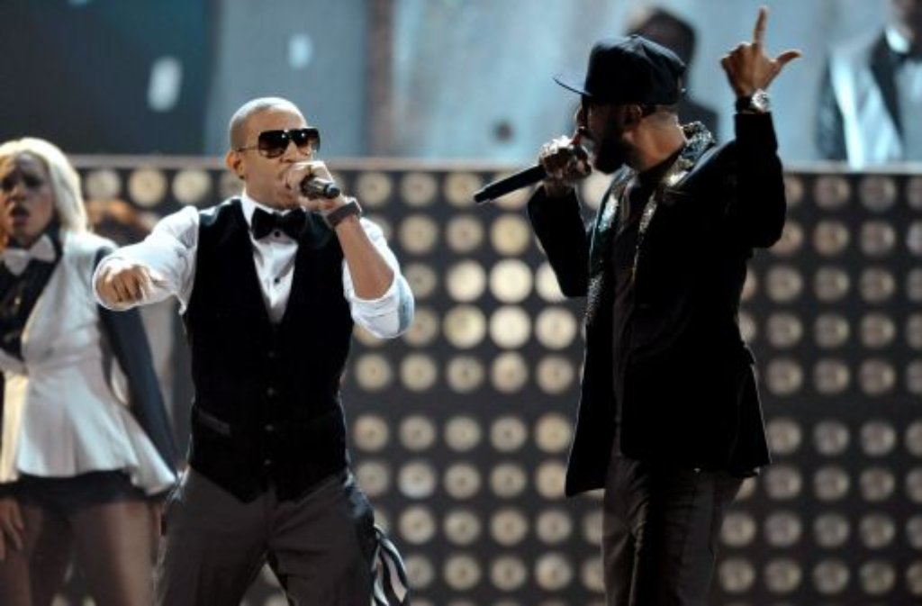 Swizz Beatz (rechts) mit Ludacris
