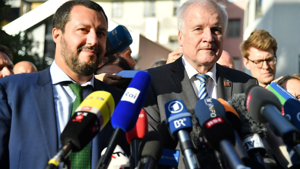 Horst Seehofer: Innenminister strebt schnelles Flüchtlingsabkommen mit Italien an