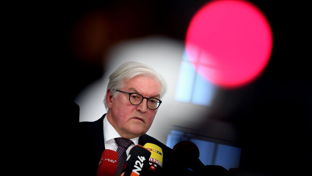 Bundespräsidenten-Kandidat: Steinmeier will mehr Tiefgang in politischer Debatte