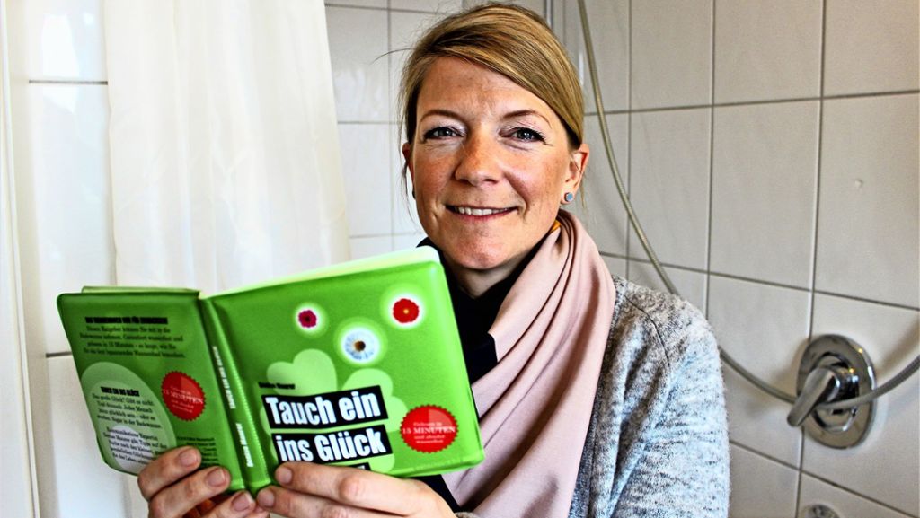 Autorin aus Stuttgart-Sillenbuch: Mit diesem Buch wird man in der Badewanne glücklich