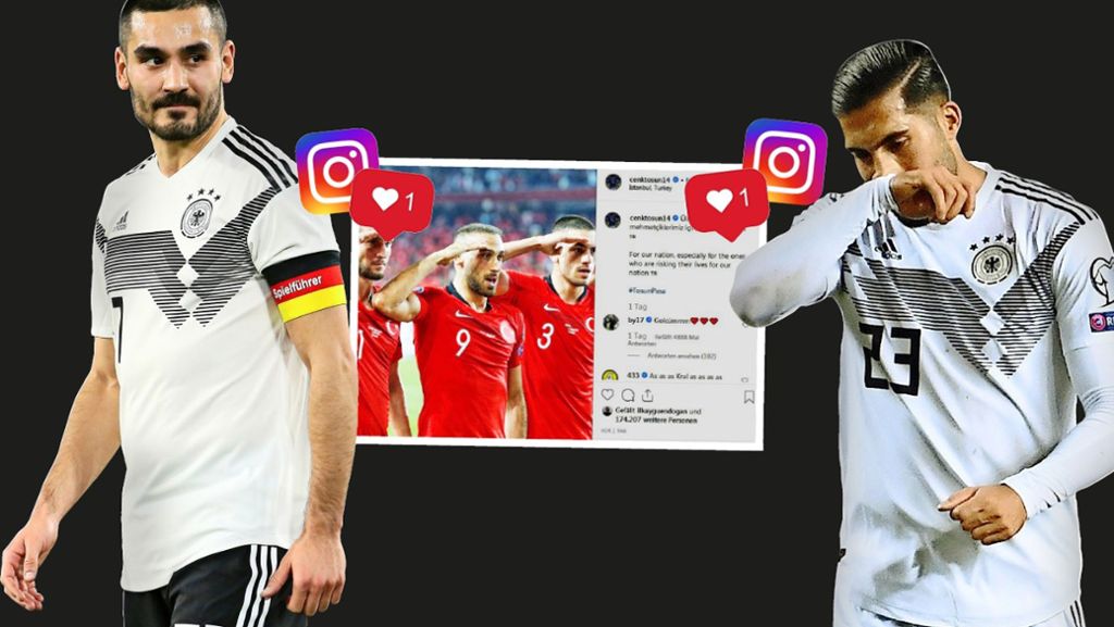  Die beiden deutschen Nationalspieler Ilkay Gündogan und Emre Can geraten ins Abseits, weil sie ein Bild im Internet positiv bewerten – kein Einzelfall im digitalen Zeitalter. 