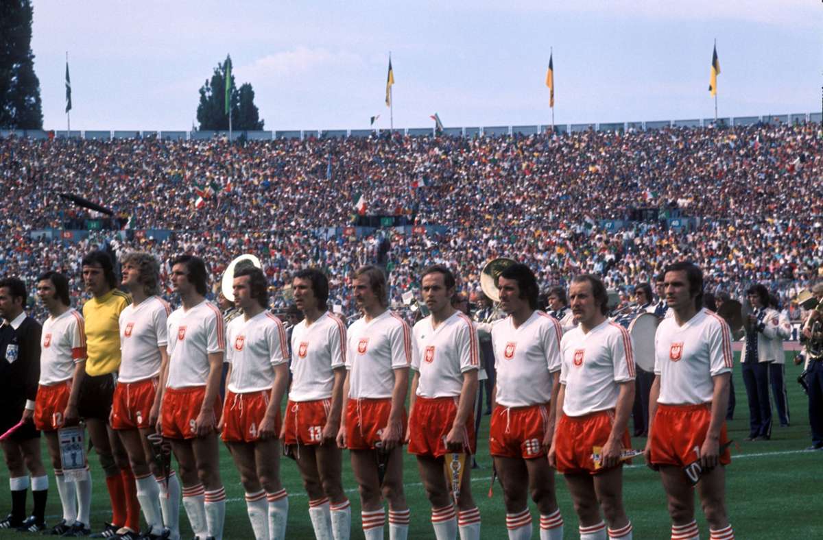 Bei der WM 1974 finden vier Partien in Stuttgart statt – drei davon mit Beteiligung der polnischen Mannschaft.