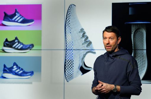 Adidas-Chef Kasper Rorsted freut sich über bessere Zahlen und wachsende Marktanteile. Foto: dpa