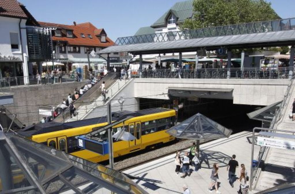 Der Löwen-Markt ist erst in den 80er Jahren angelegt worden. Bis dato fehlte Weilimdorf ein zentraler Platz.