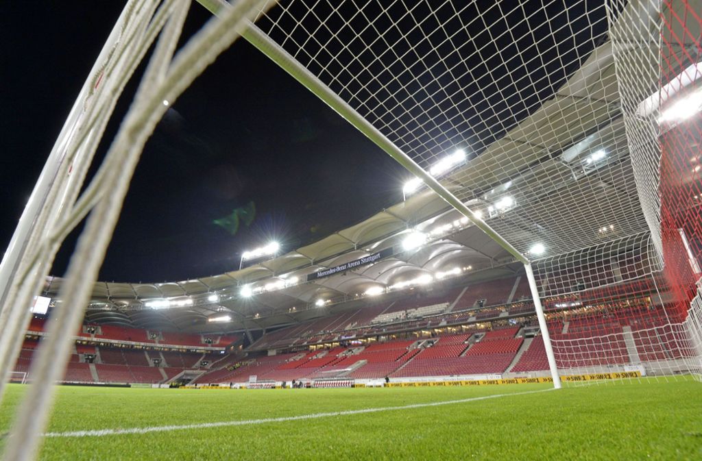 Das Mercedes-Benz-Stadion bleibt bei den nächsten beiden VfB-Heimspielen leer. (Symbolbild) Foto: MIS/Bernd Feil/M.i.S.