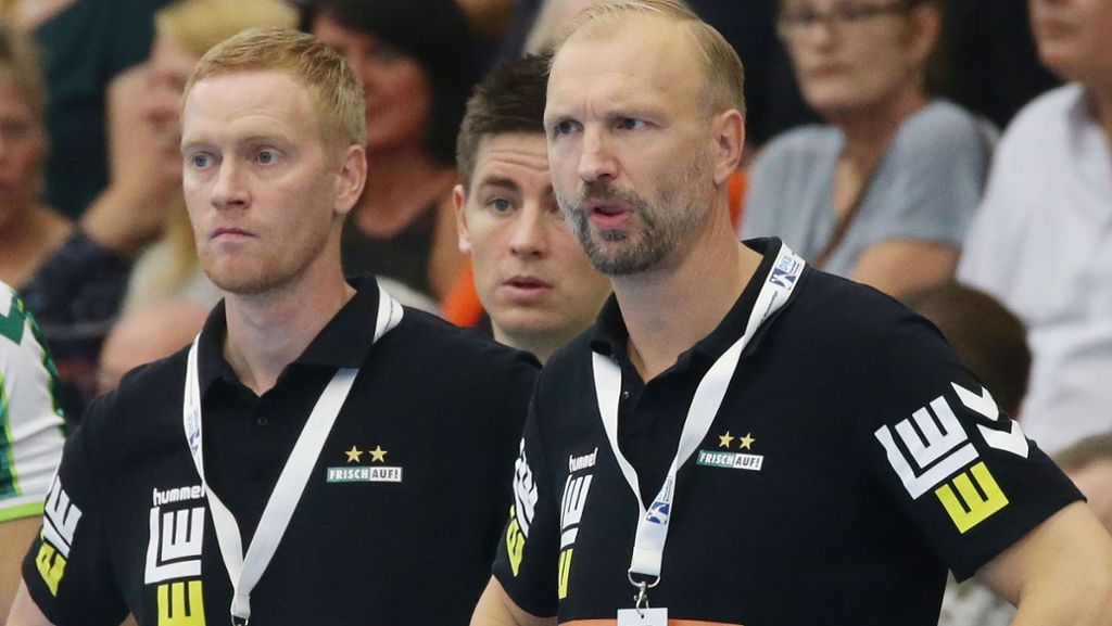 Christian Schöne, der Sportliche Leiter von Frisch Auf Göppingen: „Dieser unnötige Rückschlag im Handball-Derby nervt“