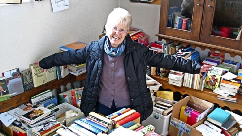 Bücherecke in Zuffenhausen: Wo Krimis und Bildbände eine letzte Chance bekommen
