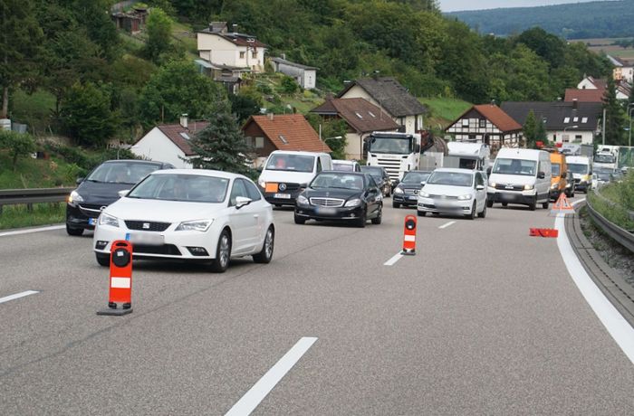 Autobahn wegen Brückenabriss zwei Tage voll gesperrt