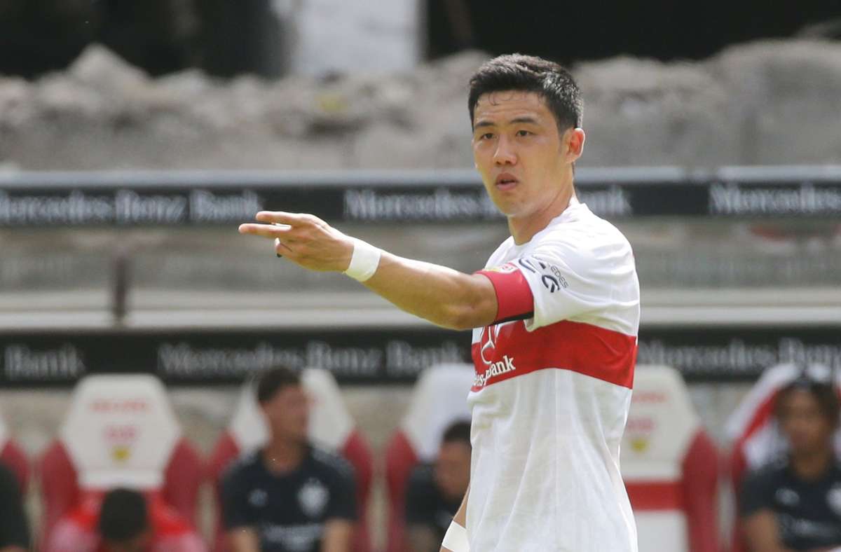 Kapitän Wataru Endo ist beim VfB natürlich gesetzt.