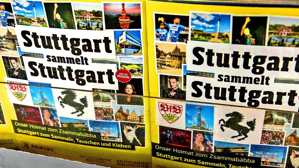 Panini-Album „Stuttgart sammelt Stuttgart“: Jetzt wird öffentlich getauscht