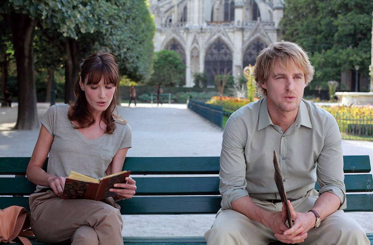 Carla Bruni und Owen Wilson in Woody Allens Filmkömödie „Midnight in Paris“ (2011)