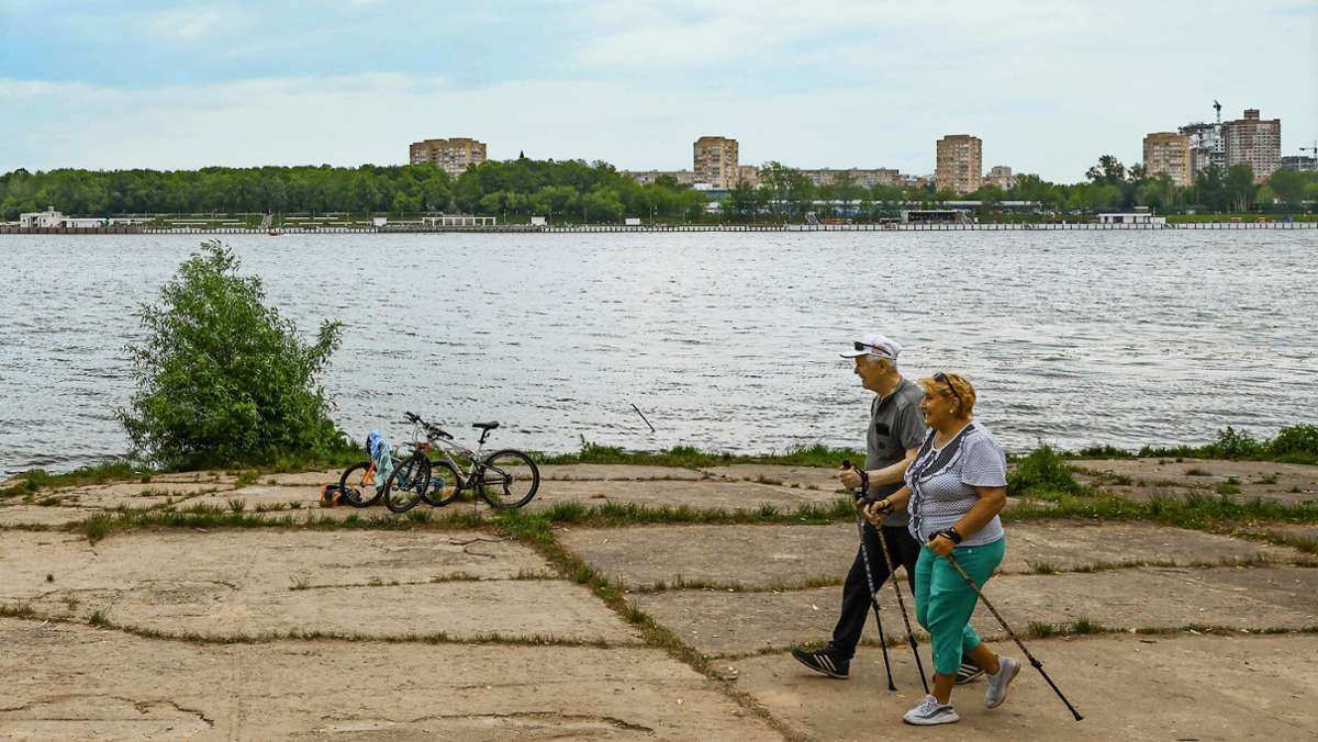 Menschen in Moskau: Sommer, Sonne, Krieg
