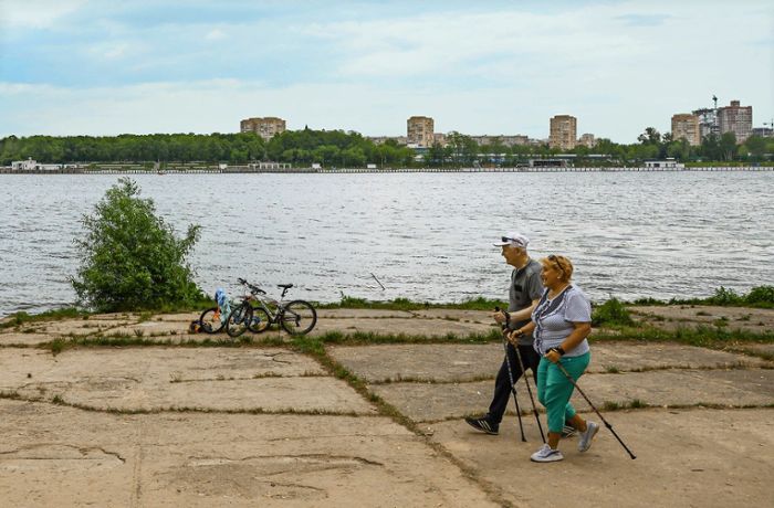 Menschen in Moskau: Sommer, Sonne, Krieg