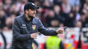 VfB-Coach Hoeneß verweigert die „Milchmädchenrechnung“