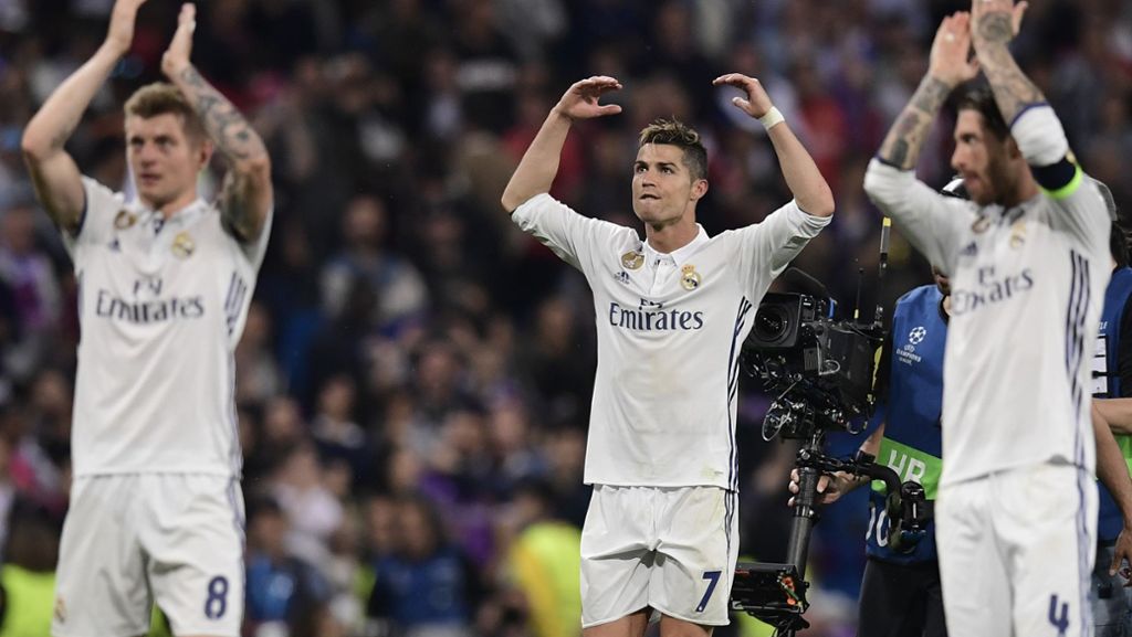 Champions League: Ronaldo trifft und trifft: Real gegen Atlético auf Finalkurs