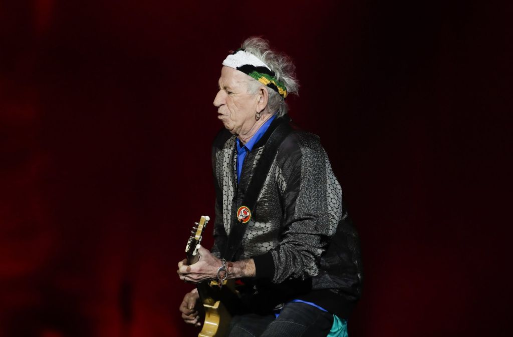 Keith Richards von den „Rolling Stones“ gilt neben Jimi Hendrix als der bekannteste Gitarrist aller Zeiten.