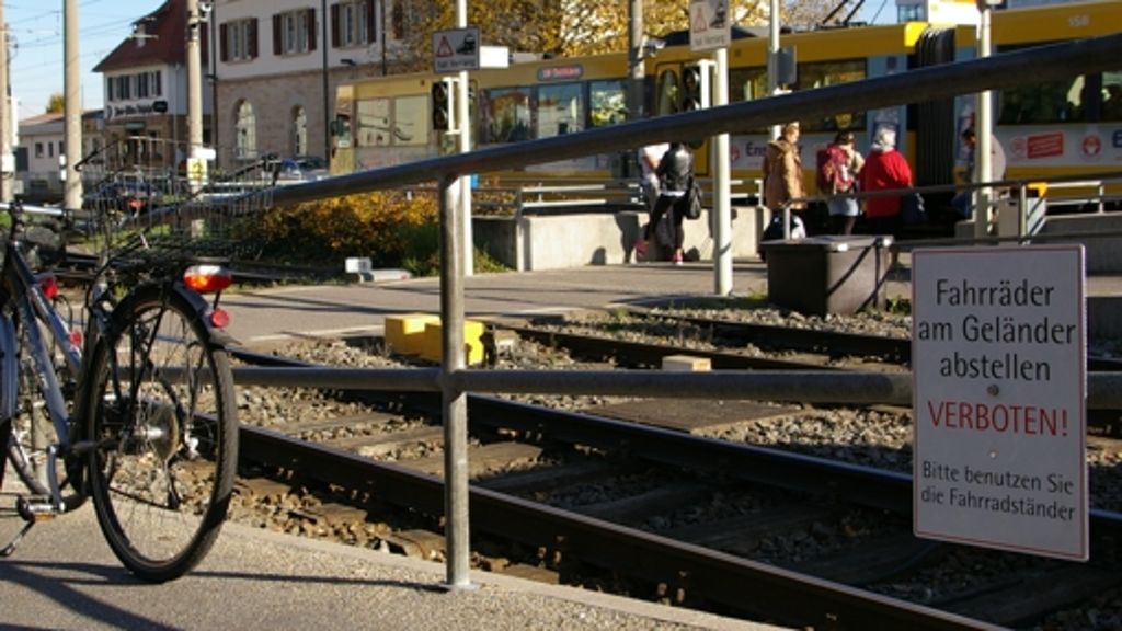 Bahnhof Vaihingen: Zu wenig Abstellplätze für Fahrräder