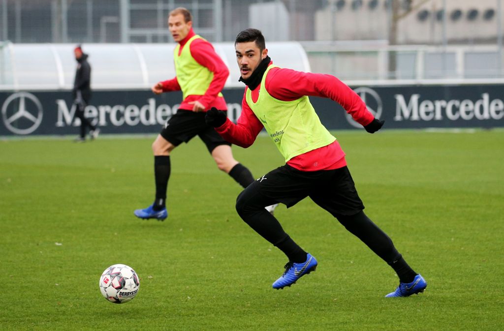 Ozan Kabak absolvierte an diesem Dienstag die erste volle Einheit mit dem VfB.