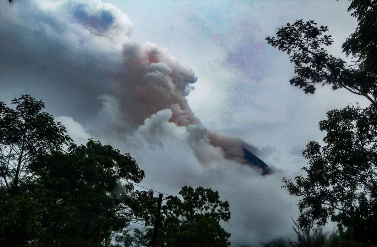Der Merapi ist der aktivste Vulkan Indonesiens.