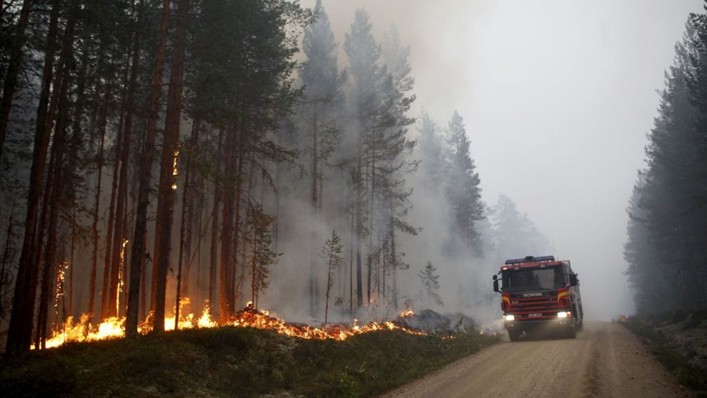 Schweden: Waldbrände völlig außer Kontrolle