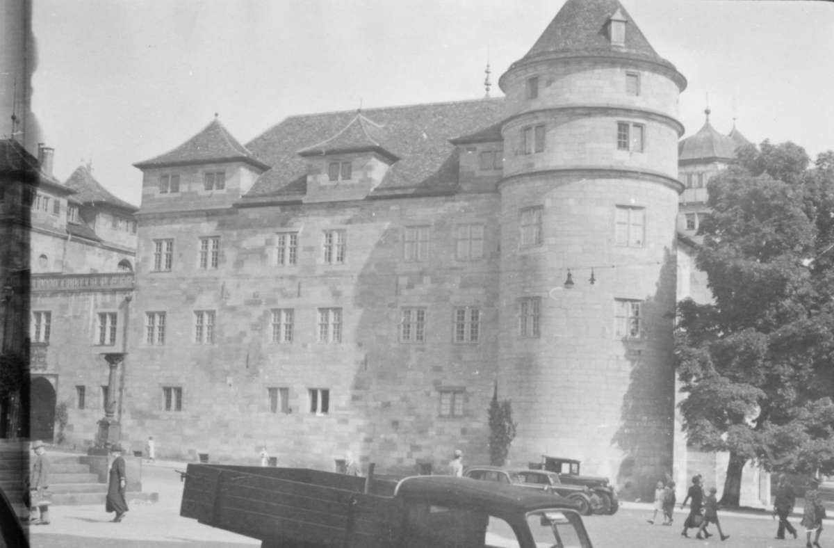 So sah das Alte Schloss 1942 aus.