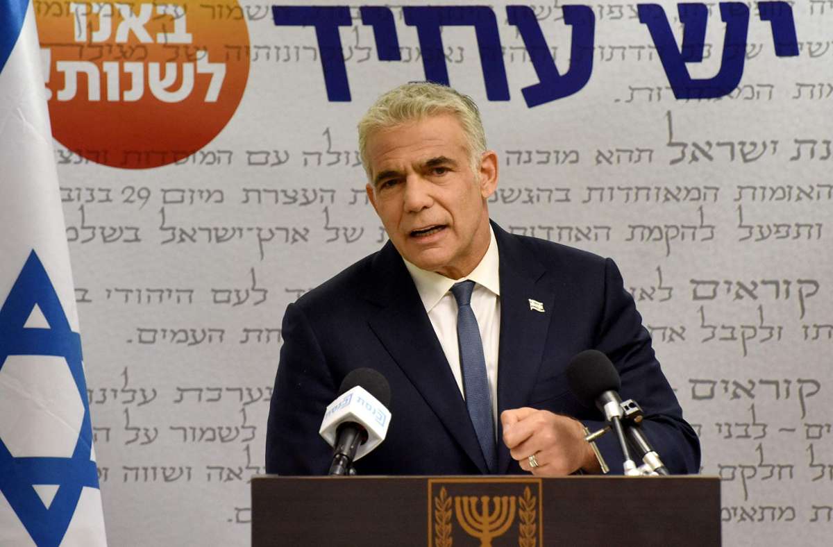 Der liberale Politiker Jair Lapid kommt Ablösung von Ministerpräsident Netanjahu offenbar näher (Archivfoto). Foto: AFP/DEBBIE HILL