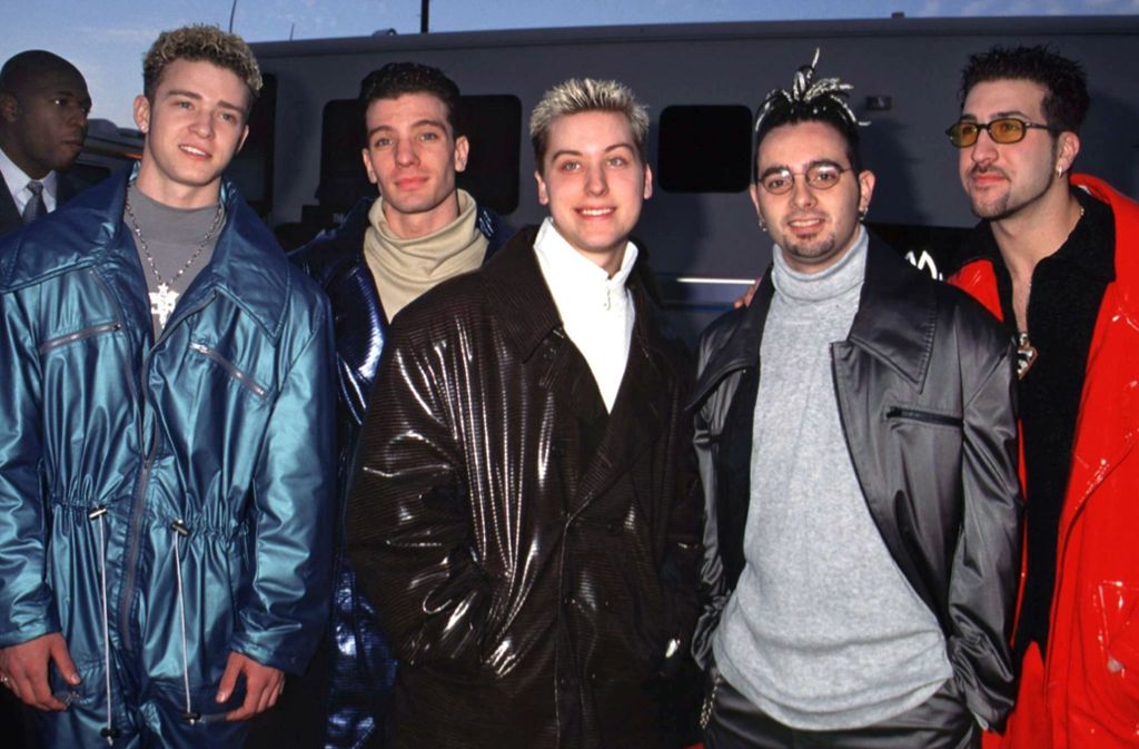 1999 mit NSYNC bei den American Music Awards in Los Angeles