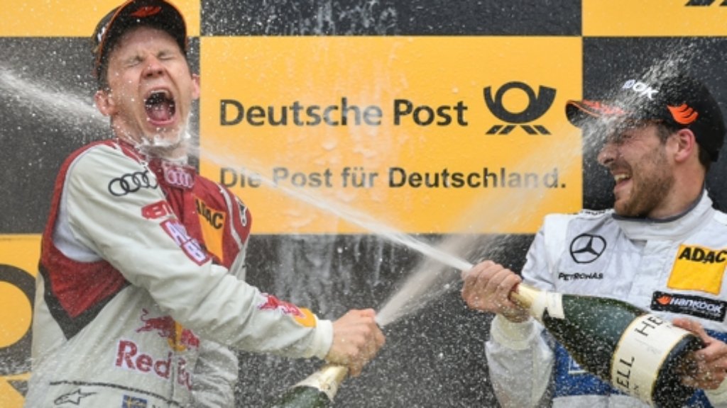 DTM auf dem Hockenheimring: Ekström holt sich mit Spaß den Sieg
