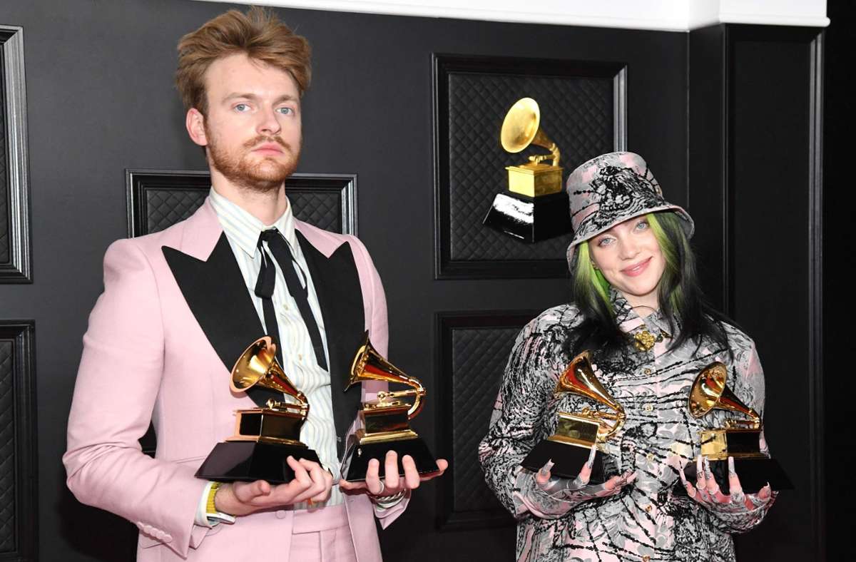 Die Gewinner der Grammy-Nacht: Finneas O’Connell und Billie Eilish