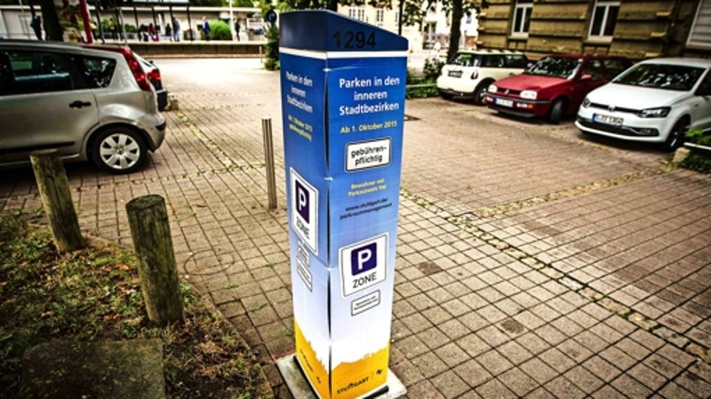 Parkraummanagement in Bad Cannstatt: Einteilung der Parkzonen verursacht  Unmut
